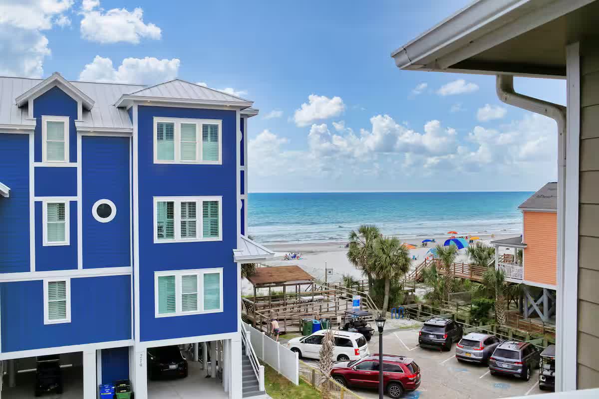 Ocean View from Balcony