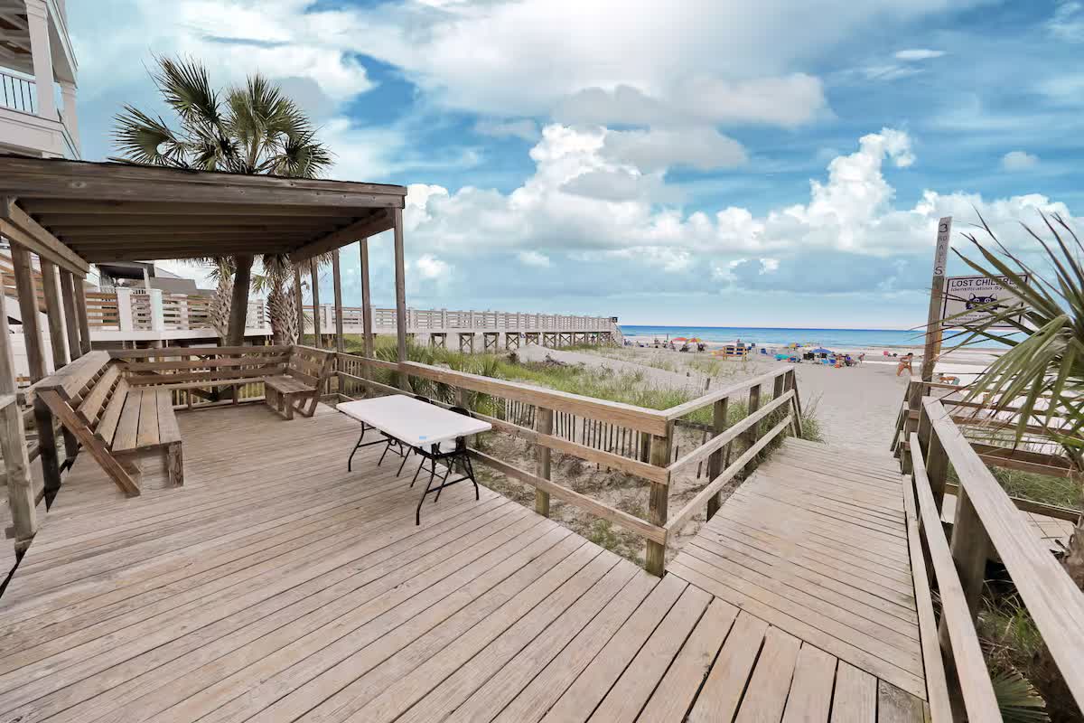 Beachfront Deck